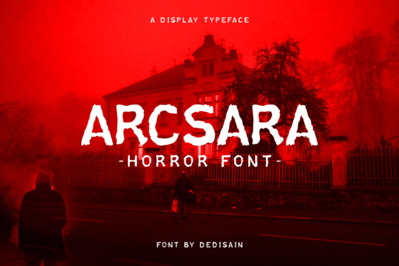 Arcsara: The Spooky Display Font That Adds a Touch of Halloween to Any Design