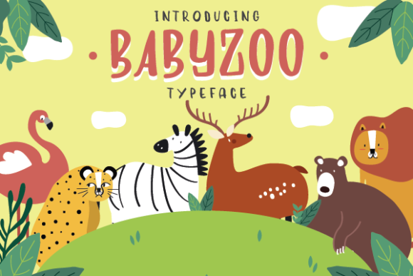 Babyzoo: A Playful Font for Creative Expression and Educational Engagement