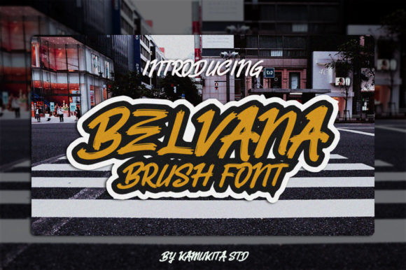 Belvana: The Unique Brush Font That Elevates Your Designs