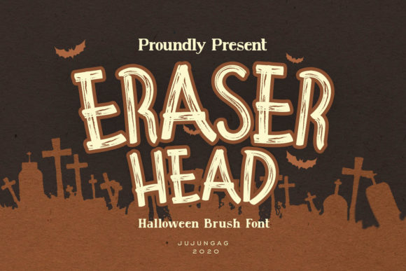 Eraser Head: A Halloween-Themed Font with Creative Potential