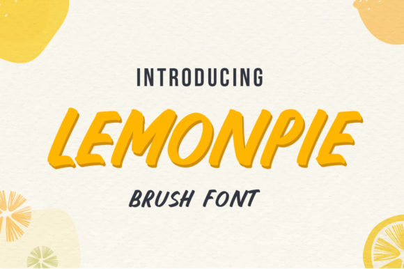 Lemonpie Font: A Bold Display Choice for Creative Projects