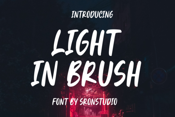 Light in Brush Adds Bold Style to Your Designs