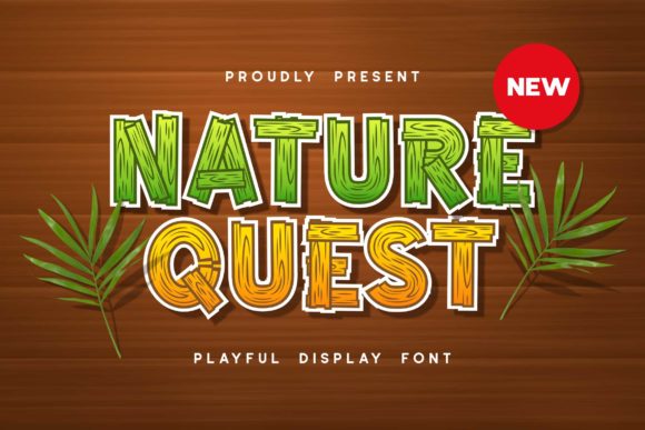 Nature Quest Font: Bring Creativity to Life with Organic Style