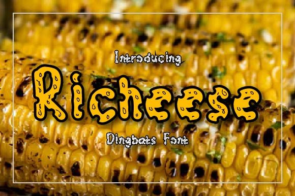 Richeese Font: A Quirky Display Choice for Creative Projects