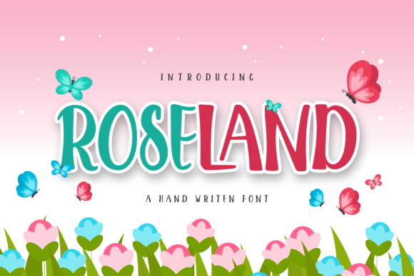 Roseland Font for Instagram Creativity