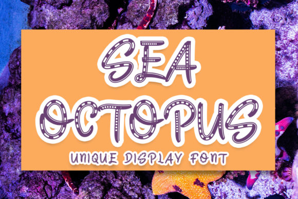 Sea Octopus Font: A Creative Design Tool