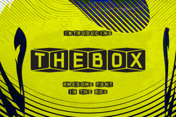 The Box Font: Bold and Unique for Eye-Catching Designs