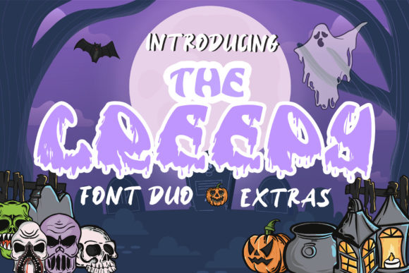 The Creepy Display Font