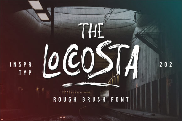 The Loccosta: A Bold Display Font with Character
