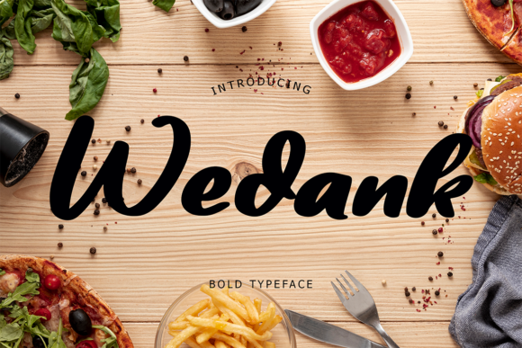 Wedank: A Bold Display Font for Creative Projects and Professional Workflows